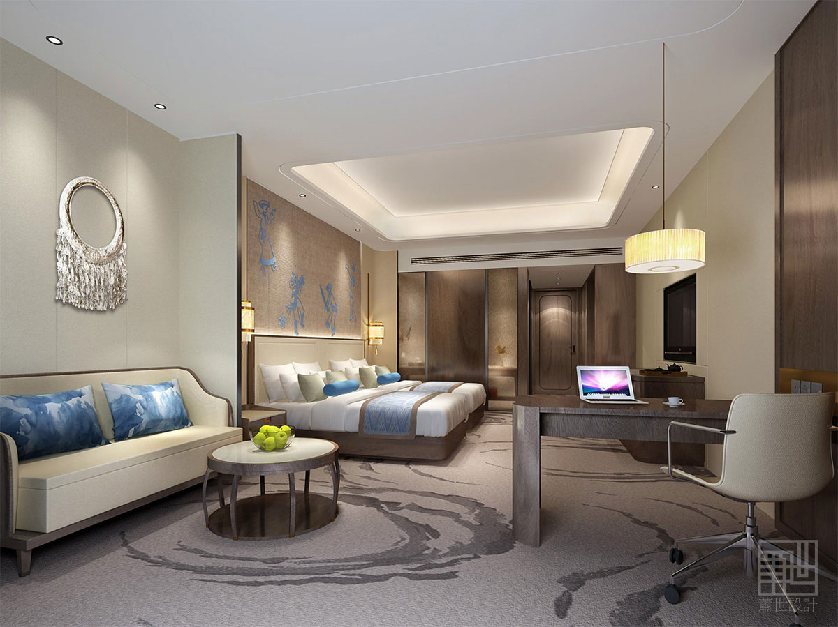 未來智能風(fēng)格的高端酒店設(shè)計(jì)，將科技與人性化設(shè)計(jì)巧妙融合