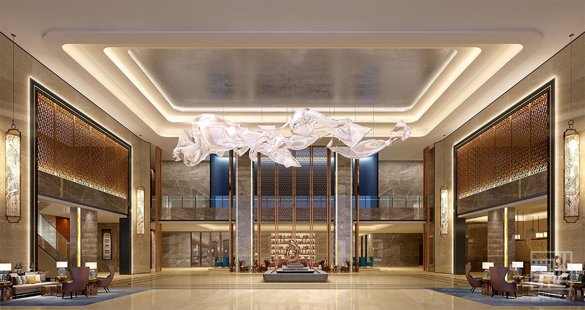 未來智能風(fēng)格的高端酒店設(shè)計(jì)，將科技與人性化設(shè)計(jì)巧妙融合