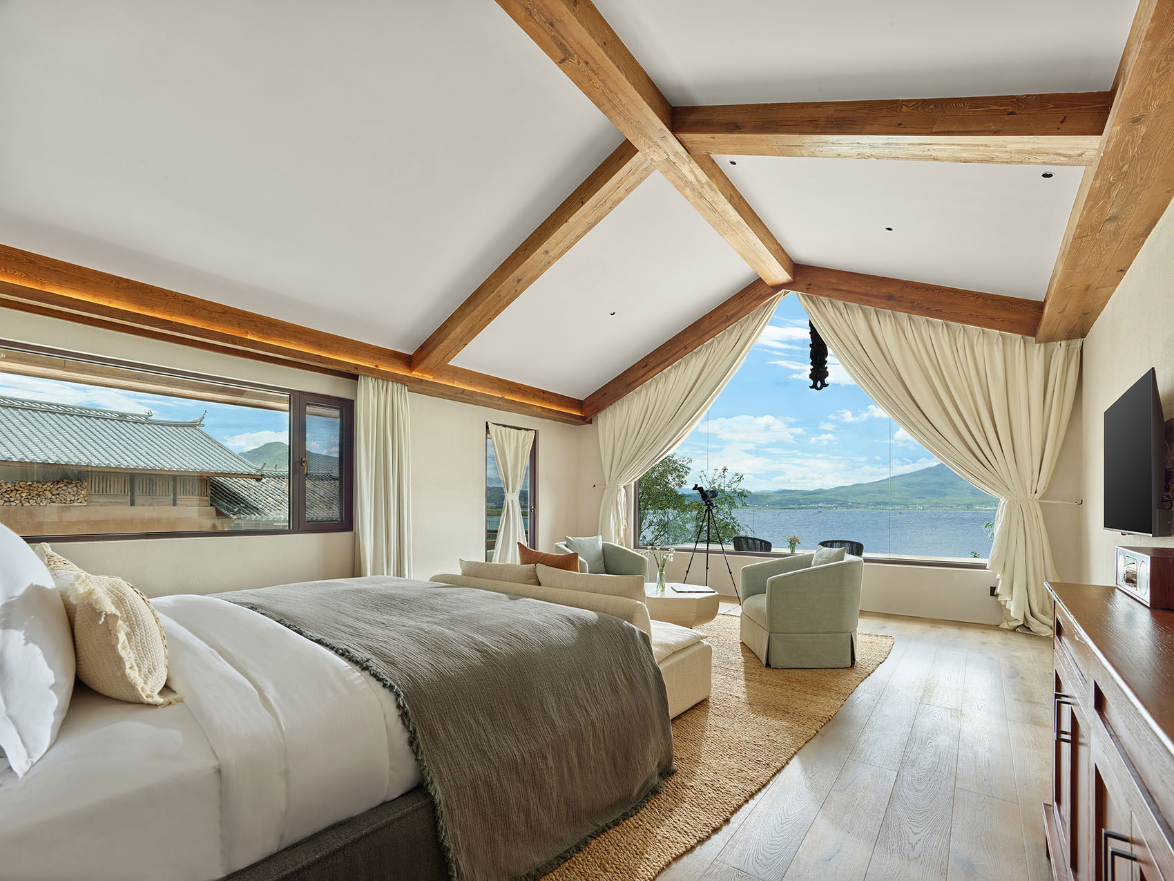 云南麗江·茶馬道拉市海麗世山居酒店設(shè)計